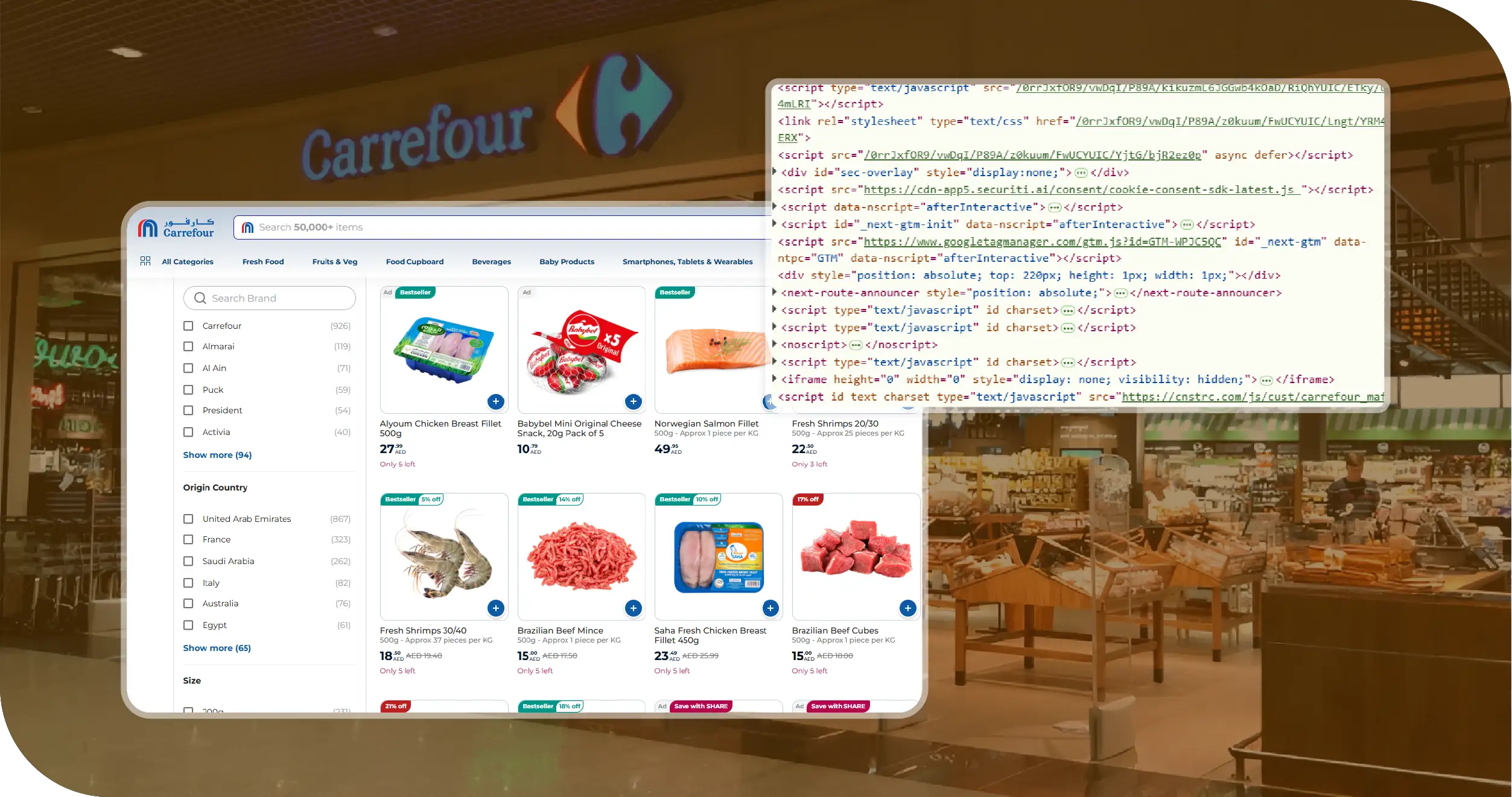 Carrefour Grocery UAE Key Challenges